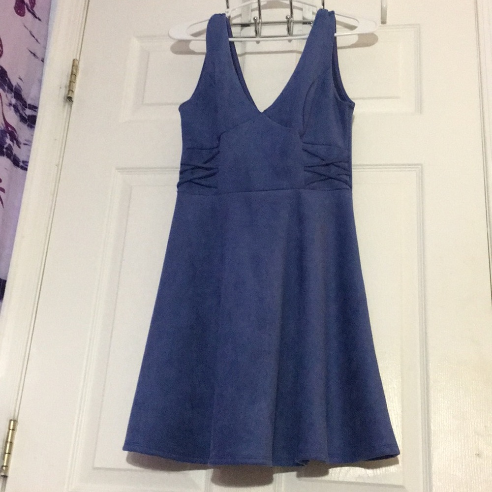 Blue Cocktail Dress